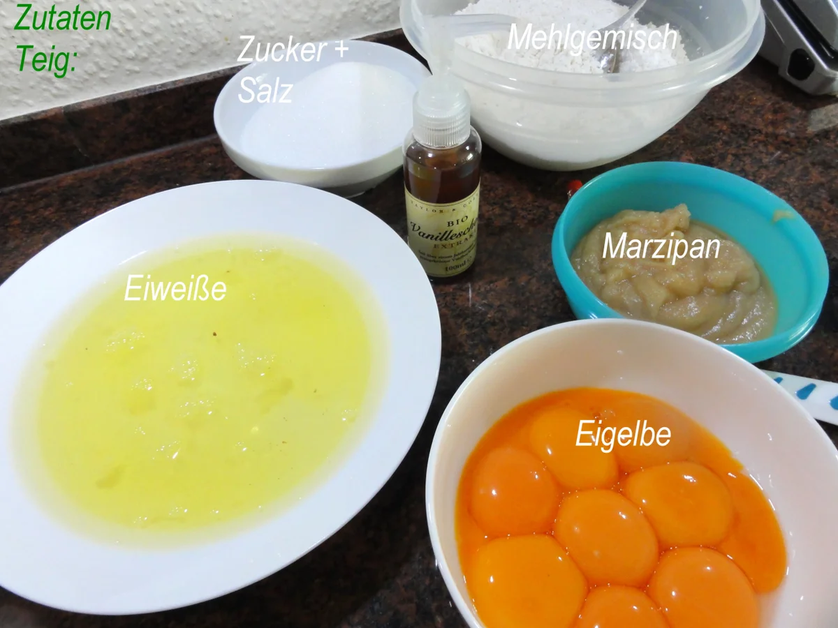 Rezept: Rührteig: BAUMKUCHEN mit Marzipan Bild Nr. 8843 Rührteig: BAUMKUCHEN mit Marzipan - Rezept - Bild Nr. 8843