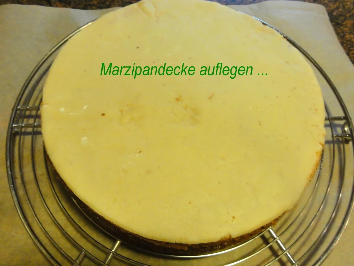 Rezept: Rührteig: BAUMKUCHEN mit Marzipan Bild Nr. 8850 Rührteig: BAUMKUCHEN mit Marzipan - Rezept - Bild Nr. 8850