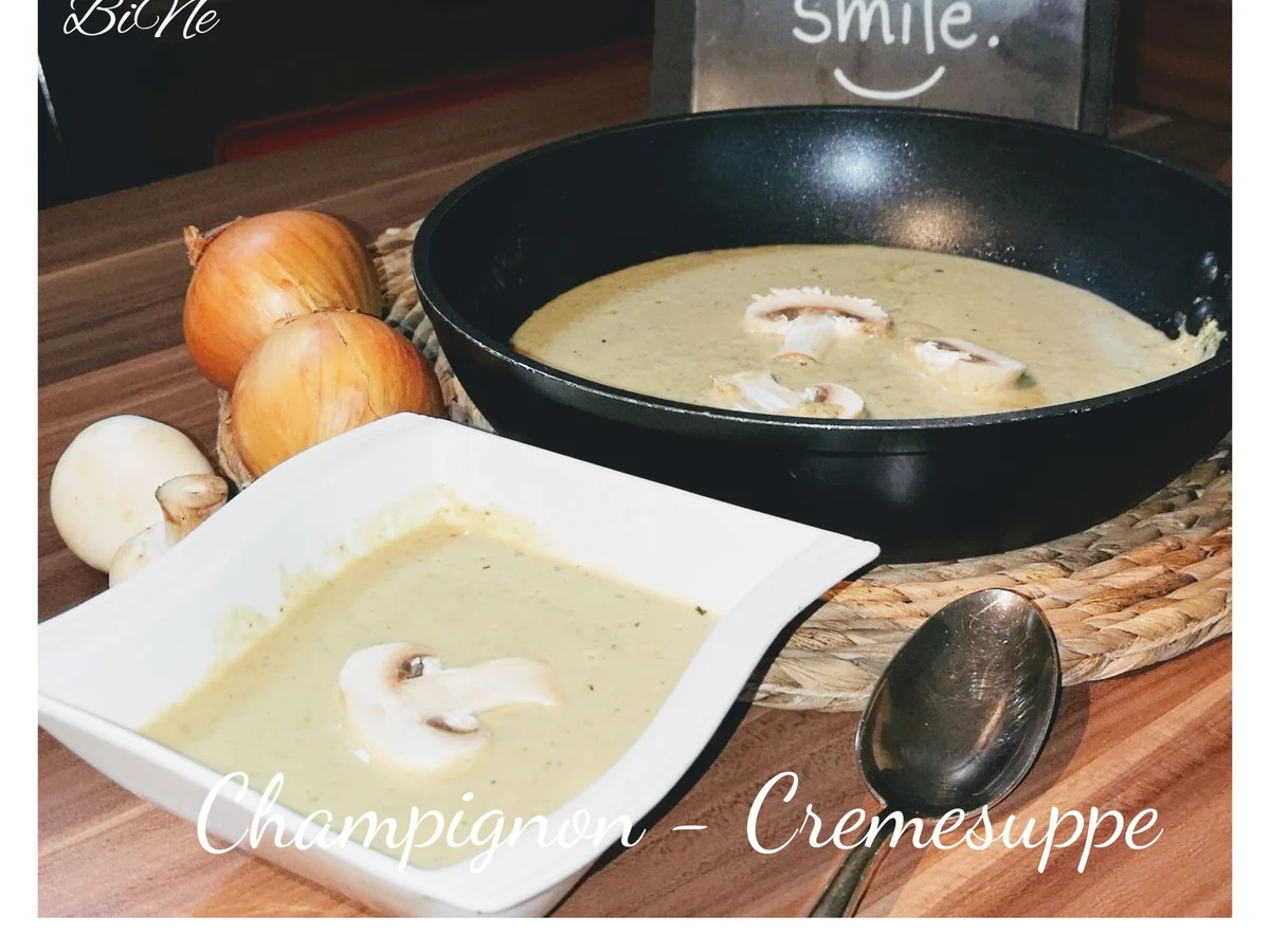 Rezept: BiNe` S CHAMPIGNON - CREMESUPPE Bild Nr. 2 BiNe` S CHAMPIGNON - CREMESUPPE - Rezept - Bild Nr. 2