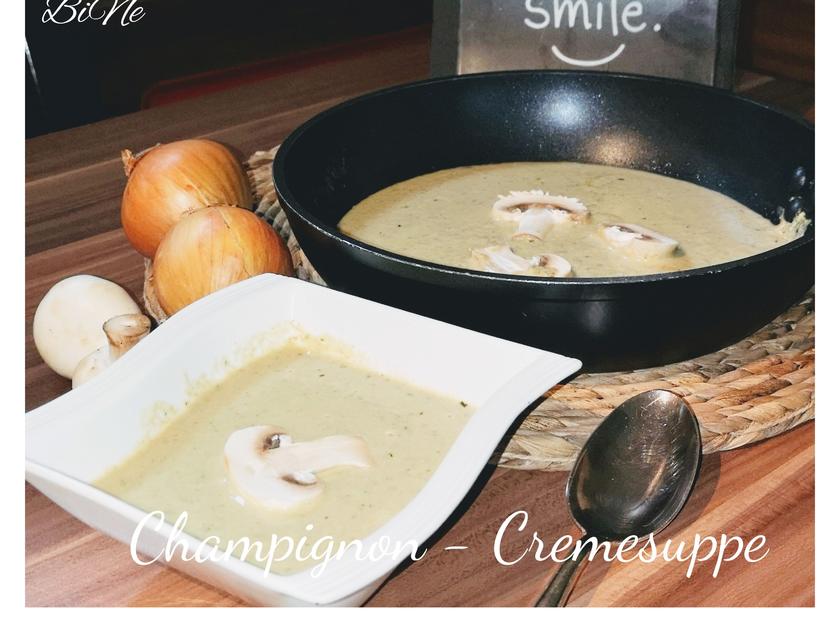 Bine S Champignon Cremesuppe Rezept Kochbar De