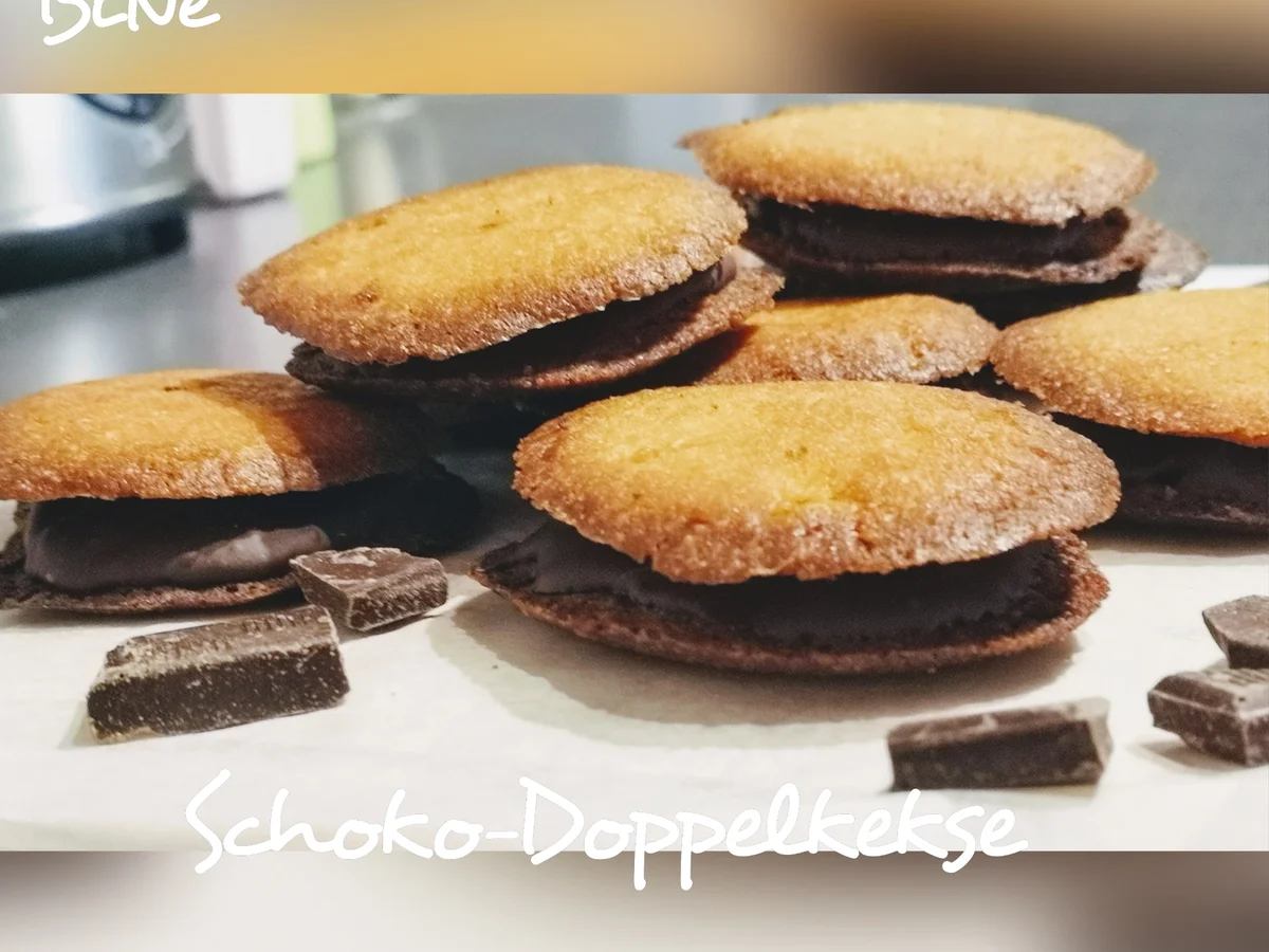 Rezept: BiNe` S SCHOKO - DOPPELKEKSE Bild Nr. 8856 BiNe` S SCHOKO - DOPPELKEKSE - Rezept - Bild Nr. 8856