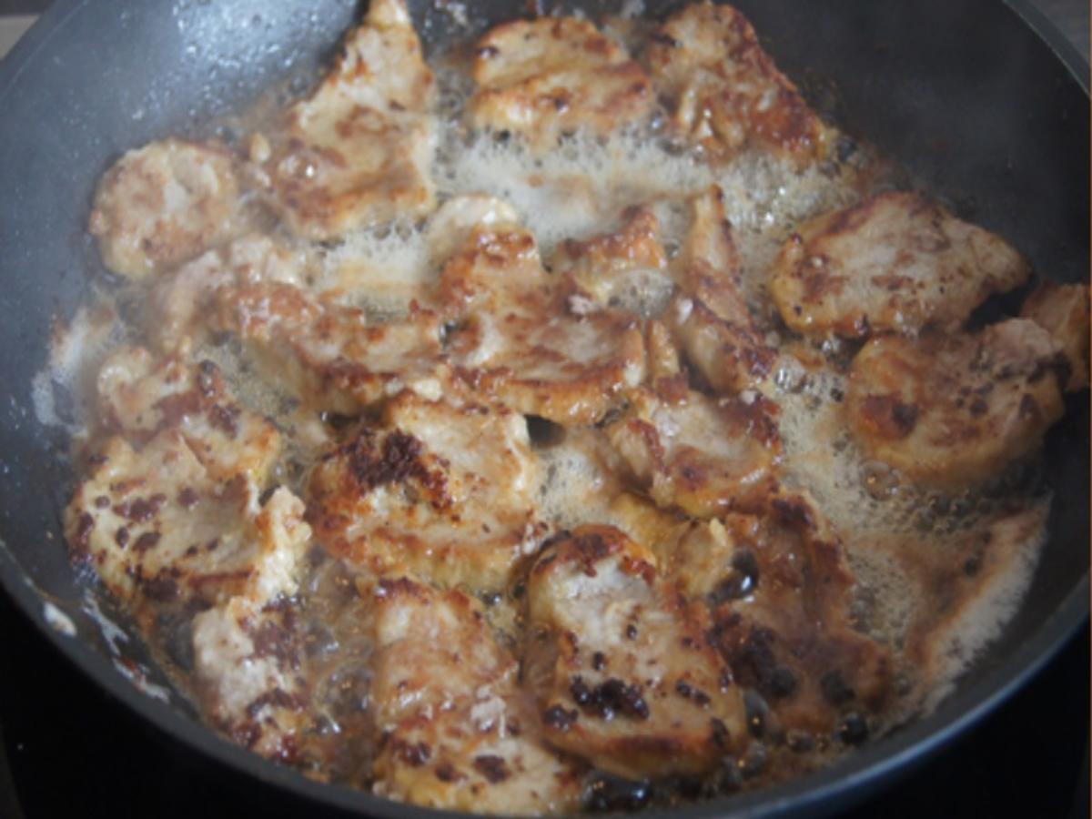 Schweinefilet süß-sauer im Römertopf mit Curry-Basmatireis - Rezept - Bild Nr. 8