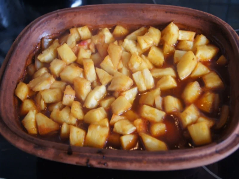 Schweinefilet süß-sauer im Römertopf mit Curry-Basmatireis - Rezept - Bild Nr. 19