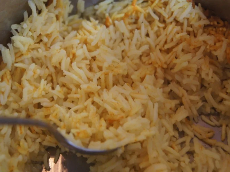 Schweinefilet süß-sauer im Römertopf mit Curry-Basmatireis - Rezept - Bild Nr. 20