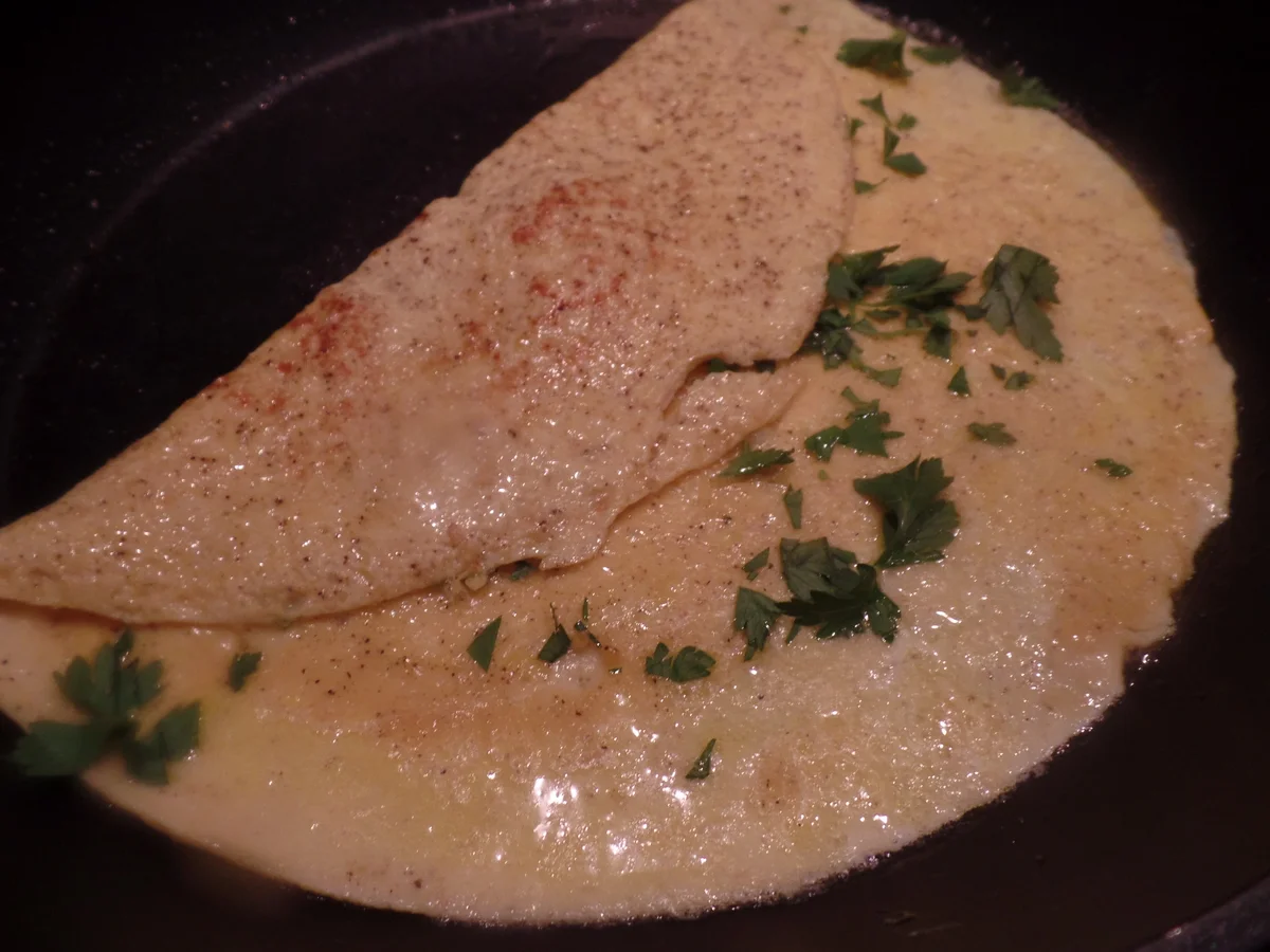 Kräuter-Omelett mit Feta - Rezept - Bild Nr. 8855