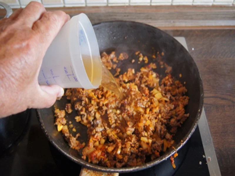 Chili con Carne mit Pellkartoffeln - Rezept - Bild Nr. 8858