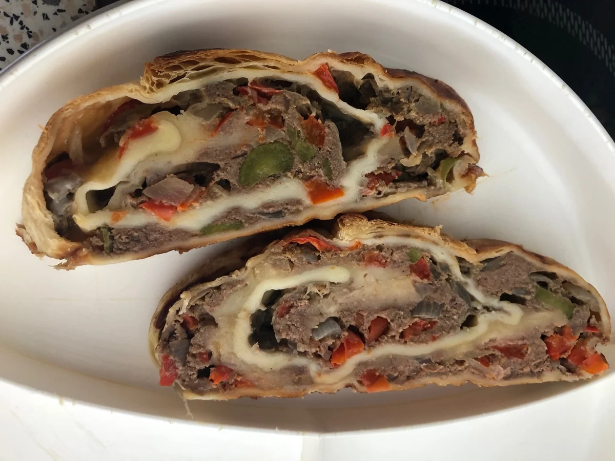 Hack-Blätterteig-Paprika-Strudel - Rezept - Bild Nr. 8855