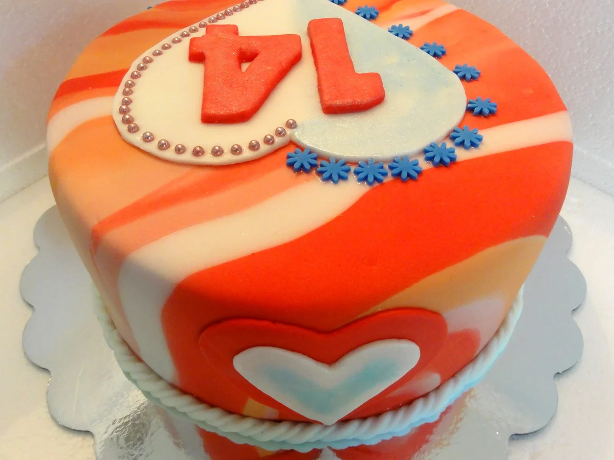 Rührteig:   SCHACHBRETT~TORTE mit Fondant-Deko - Rezept - Bild Nr. 8857