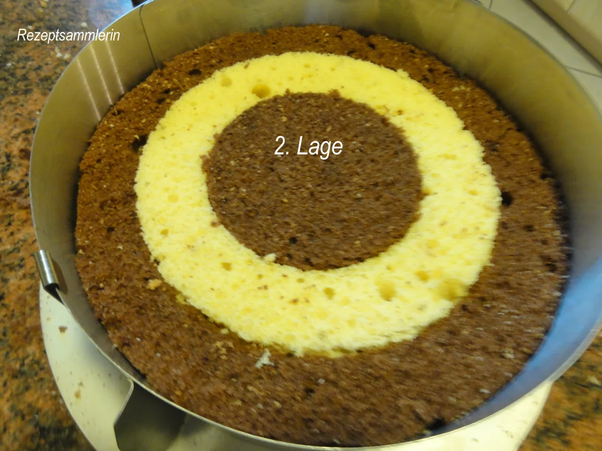 Rührteig:   SCHACHBRETT~TORTE mit Fondant-Deko - Rezept - Bild Nr. 8865