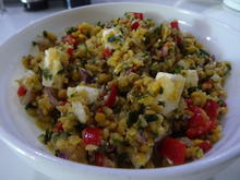 Rote-Linsen-Salat mit Feta - Rezept - Bild Nr. 8855