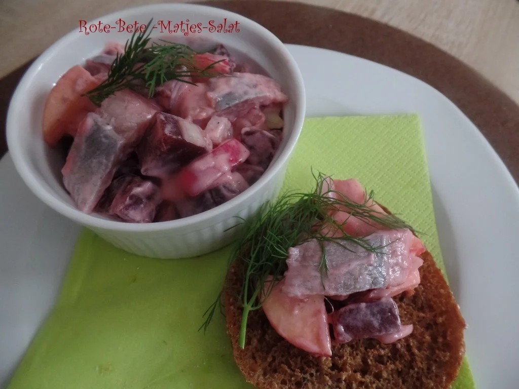 Rezept: Rote-Bete-Matjes-Salat Bild Nr. 8856 Rote-Bete-Matjes-Salat - Rezept - Bild Nr. 8856