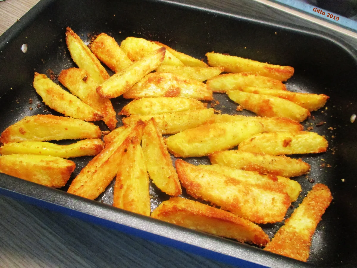 Knusperkartoffeln aus dem Backkofen oder der Heißluftfritteuse - Rezept - Bild Nr. 8862