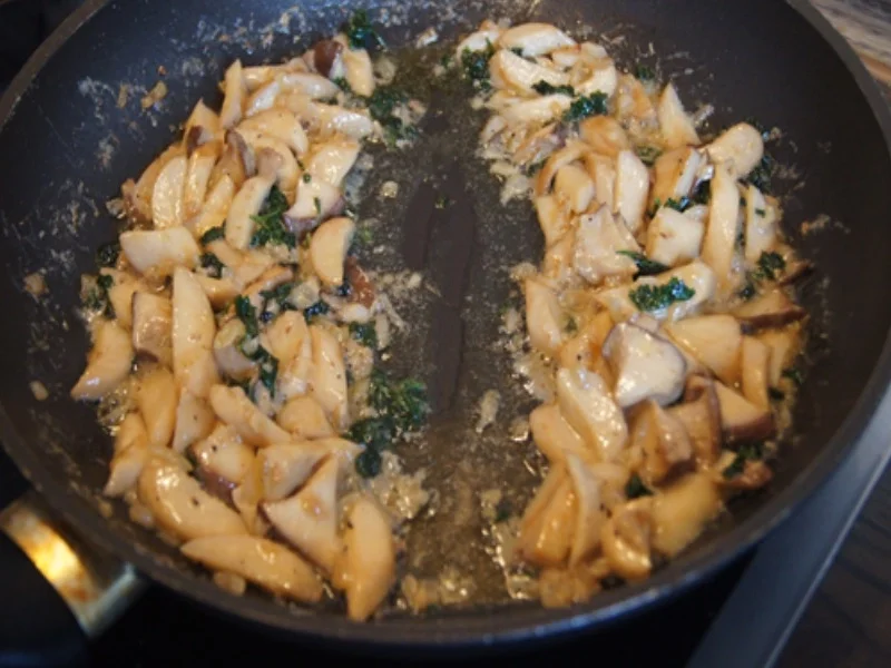 Rezept: Pasta mit Kräuterseitlingen Bild Nr. 12 Pasta mit Kräuterseitlingen - Rezept - Bild Nr. 12