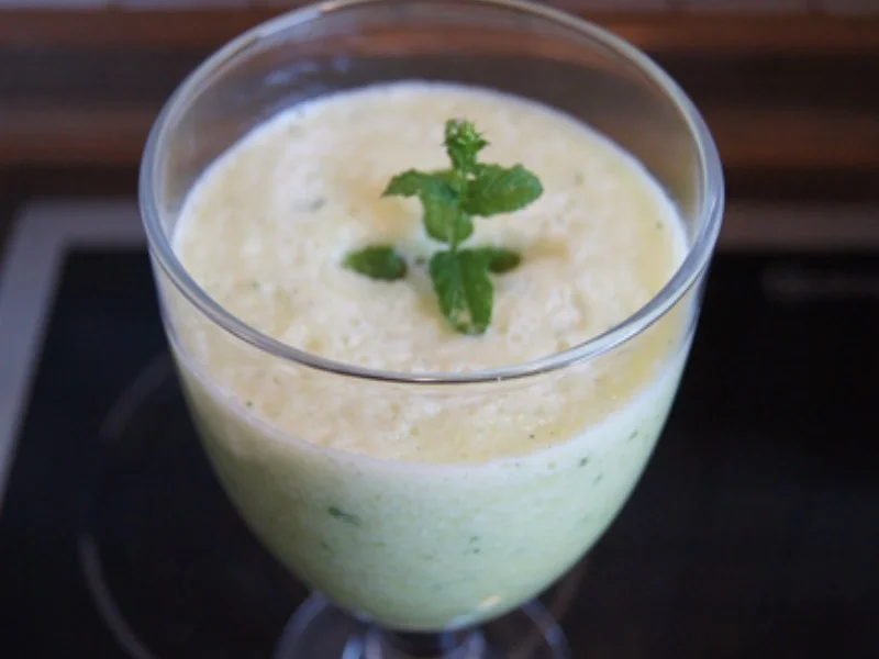 Ananas-Gurken-Minze-Smoothie - Rezept - Bild Nr. 2
