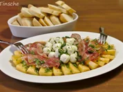 Melonen-Mozzarella-Schinkenplatte - Rezept - Bild Nr. 8868