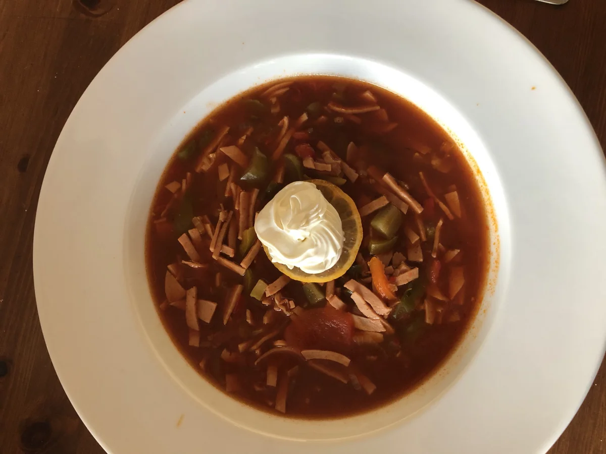 Rezept: Soljanka Nr. 2 Bild Nr. 2 Soljanka Nr. 2 - Rezept - Bild Nr. 2