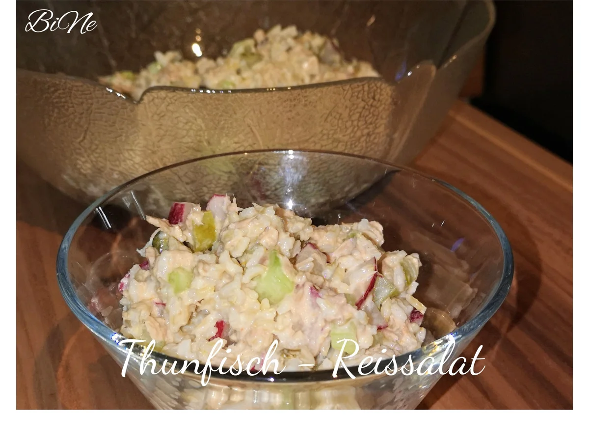 Rezept: BiNe` S THUNFISCH - REISSALAT Bild Nr. 8874 BiNe` S THUNFISCH - REISSALAT - Rezept - Bild Nr. 8874