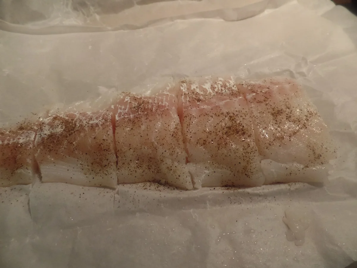 Paprikacremesuppe mit Kabeljau - Rezept - Bild Nr. 8870