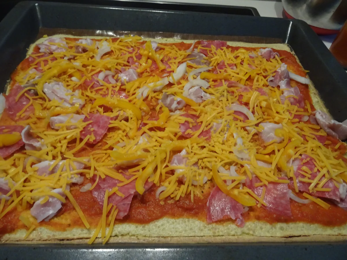 Rezept: Kartoffel-Pizza Bild Nr. 8871 Kartoffel-Pizza - Rezept - Bild Nr. 8871