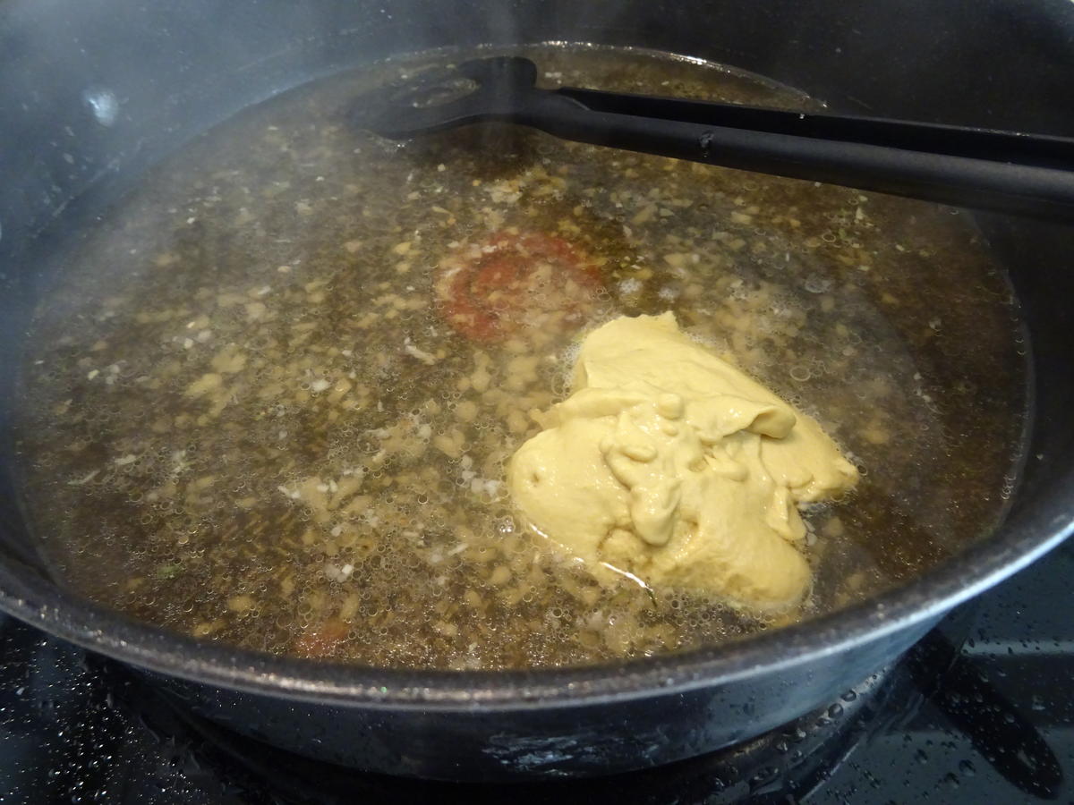 Hühnerbrustfilet mit Honig-Senf-Soße im Reisring - Rezept - Bild Nr. 8873