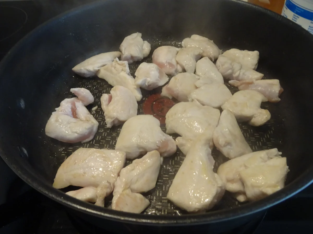 Hühnerbrustfilet mit Honig-Senf-Soße im Reisring - Rezept - Bild Nr. 8874