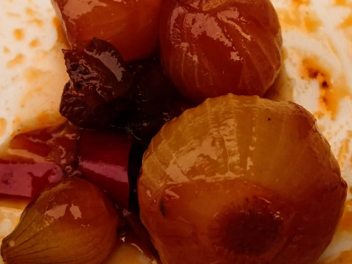 Cipolle borettane mit kleinen Riesen ( Cipolle Stoccarda gigante ) - Rezept - Bild Nr. 8873