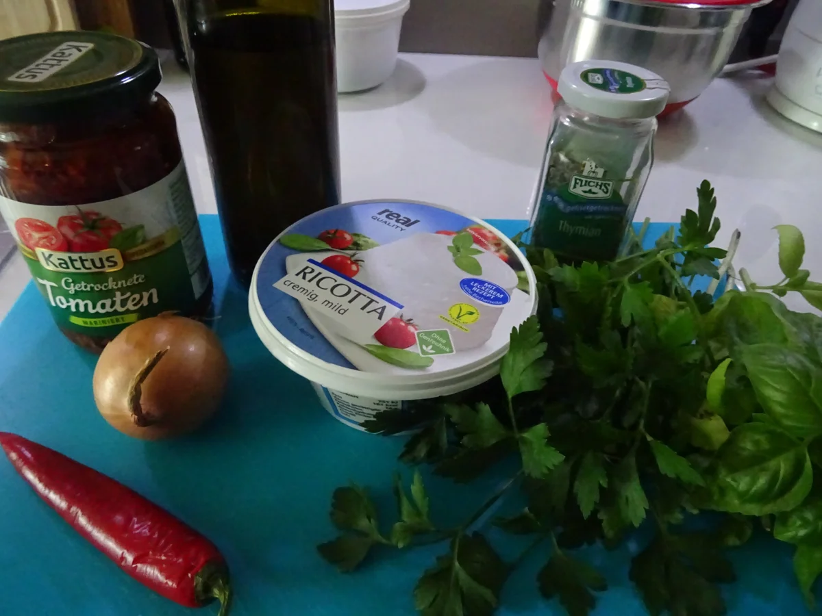 Italienischer Brotaufstrich mit Ricotta - Rezept - Bild Nr. 8879