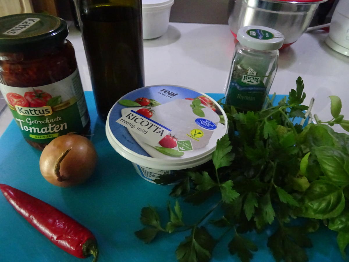 Italienischer Brotaufstrich mit Ricotta - schnell &amp; einfach - von barbara62