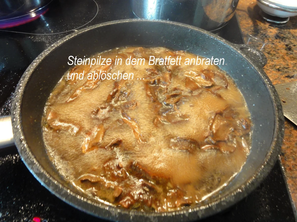 Fleisch:   GESCHNETZELTES mit Steinpilzen >>> Kochbar Challenge 9.0(September 2019) - Rezept - Bild Nr. 8898