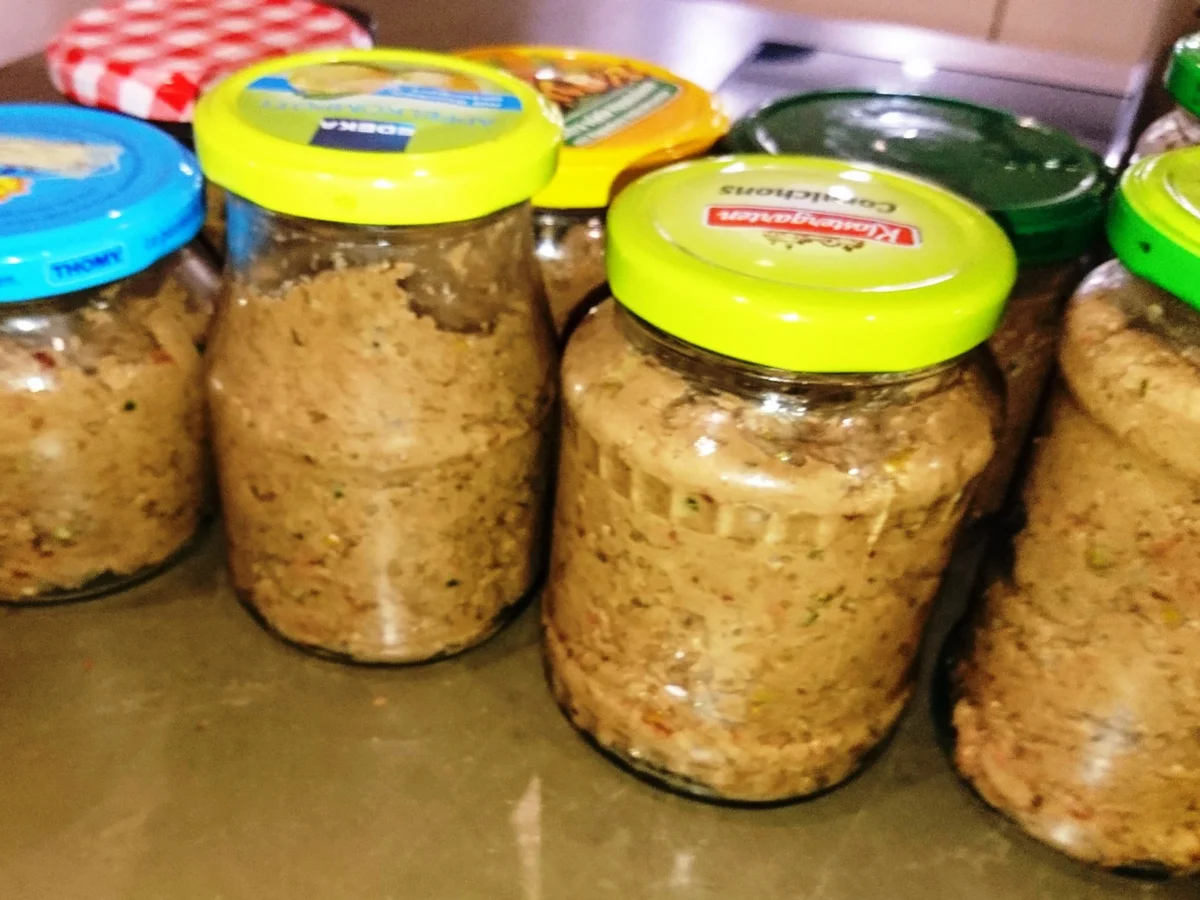 Geflügelleberwurst im Glas - Rezept - Bild Nr. 8877