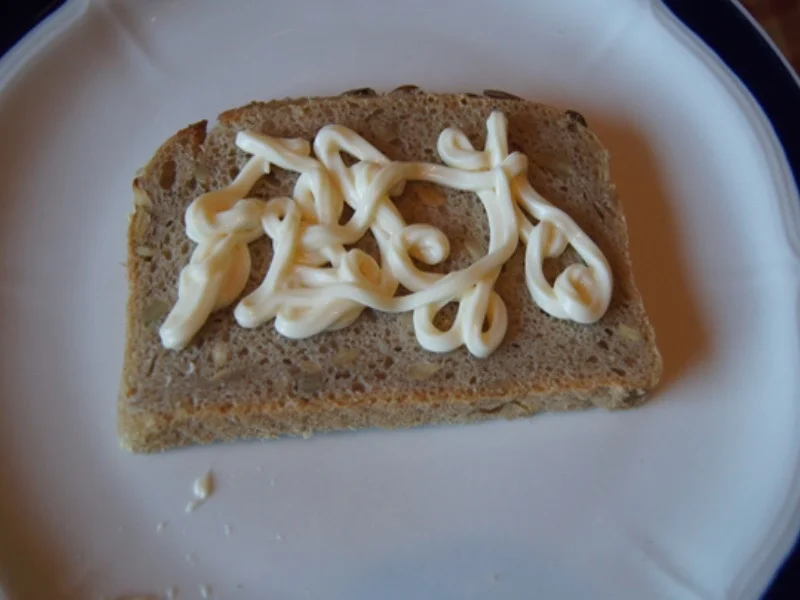 Schnitzelbrot mit Spiegelei - Rezept - Bild Nr. 4