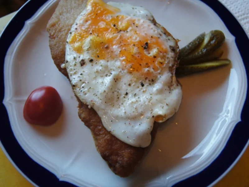 Schnitzelbrot mit Spiegelei - Rezept - Bild Nr. 5