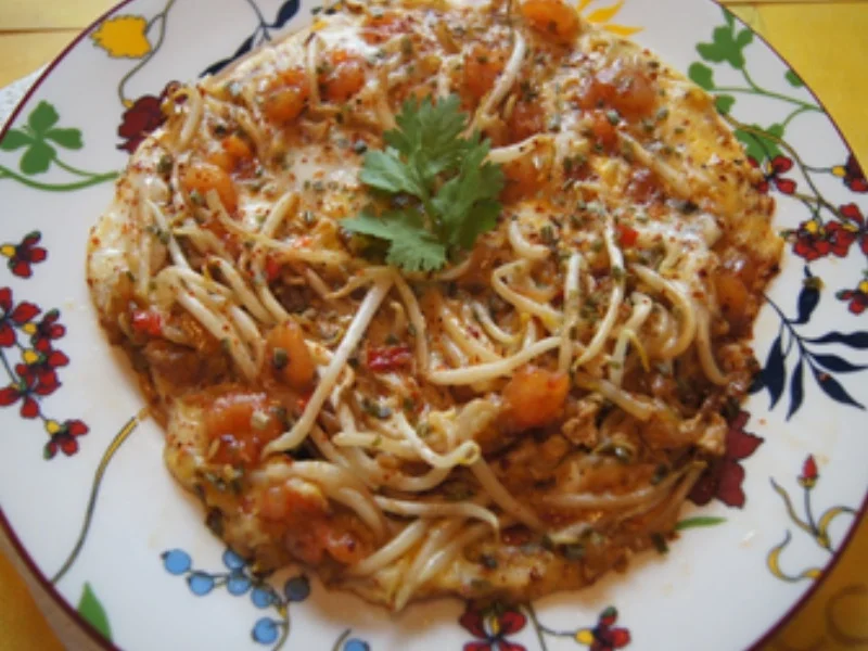 Asiatisches Omelett - Rezept - Bild Nr. 8884