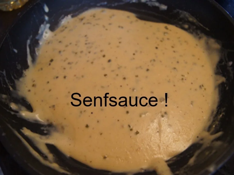 Rezept: Kabeljaufilet mit Senfsauce, Zucchini und Drillingen Bild Nr. 8895 Kabeljaufilet mit Senfsauce, Zucchini und Drillingen - Rezept - Bild Nr. 8895