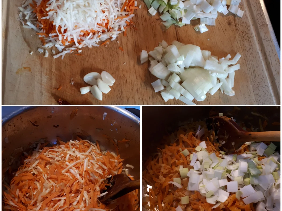 Kicherbraten mit Ofengemüse vegan - Rezept - Bild Nr. 8909