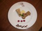 Cannoli trifft Mousse au Chocolat an grüner Kaffeesoße - Rezept