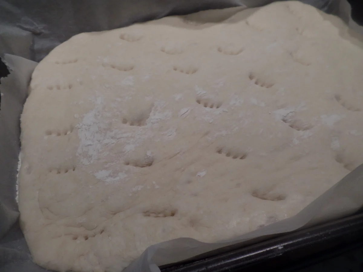 Blechkuchen mit Paprika und Tomaten - Rezept - Bild Nr. 8908