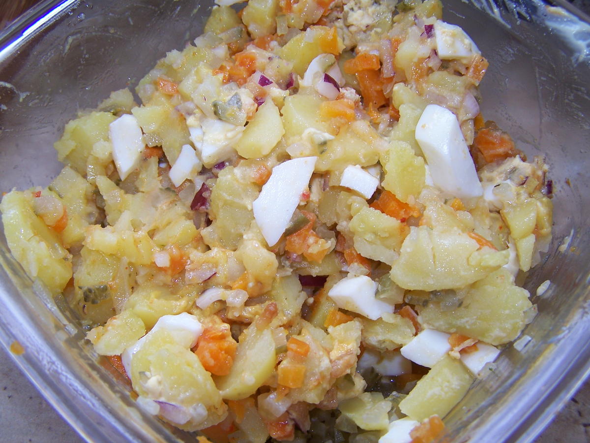 Puten Schnitzel +Kartoffelsalat + Endivien Salat - Rezept - Bild Nr. 16