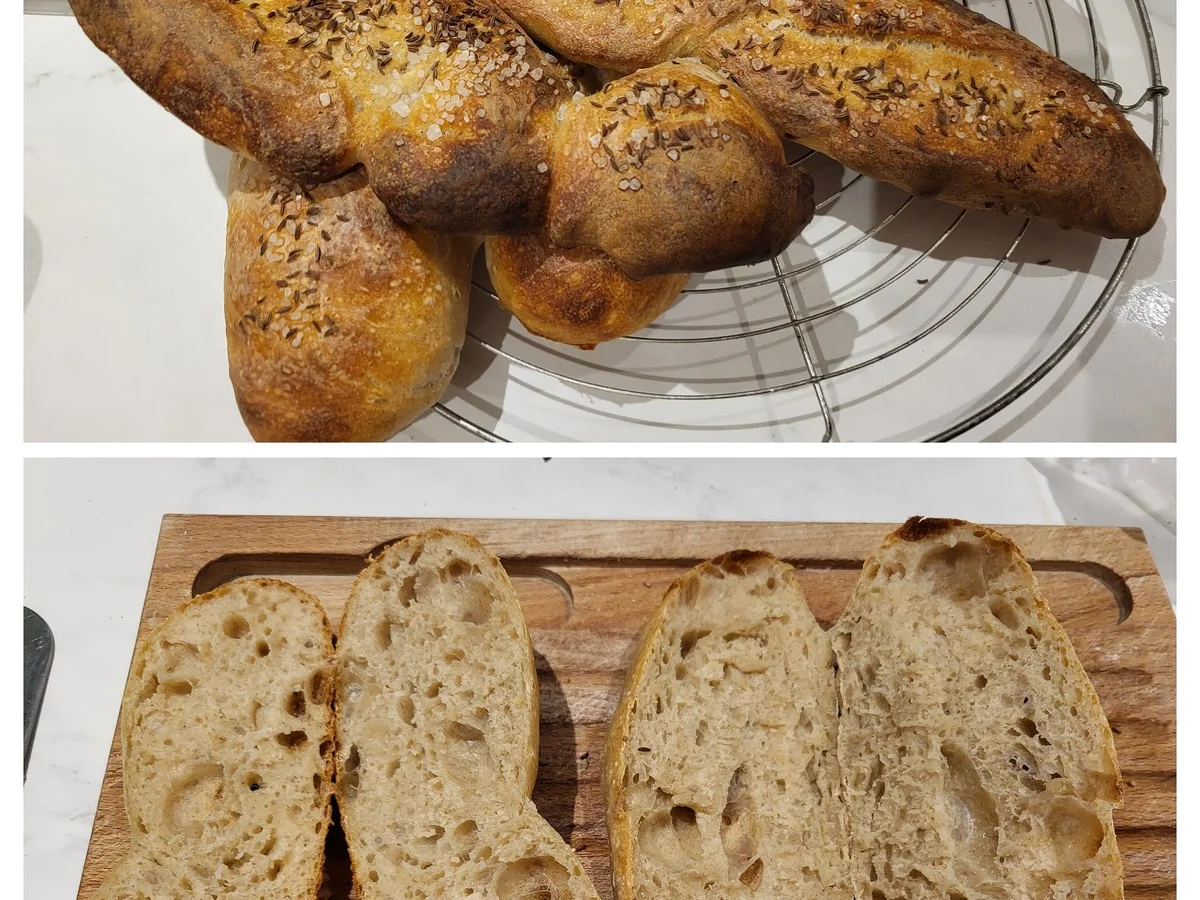 Schwäbische Seelen mit Rezept für Weizensauerteig - Rezept - Bild Nr. 20