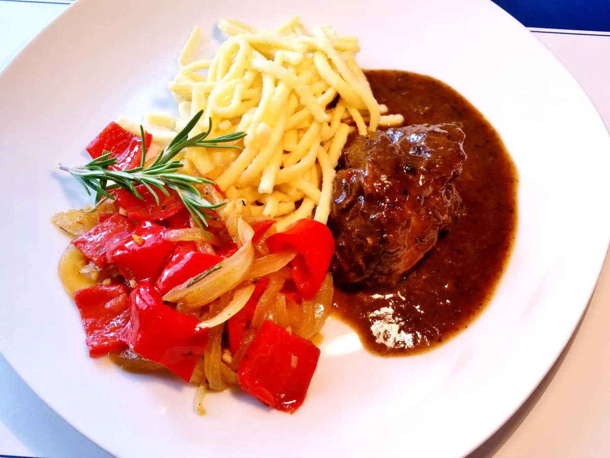 Marinierte Lammhaxe - geschmort - Rezept - Bild Nr. 11