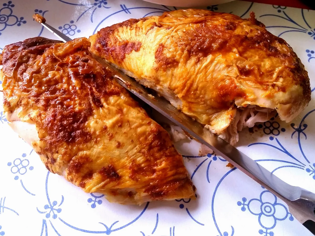 Grillhähnchen-Brust**  mit Pfifferlingen - Rezept - Bild Nr. 3