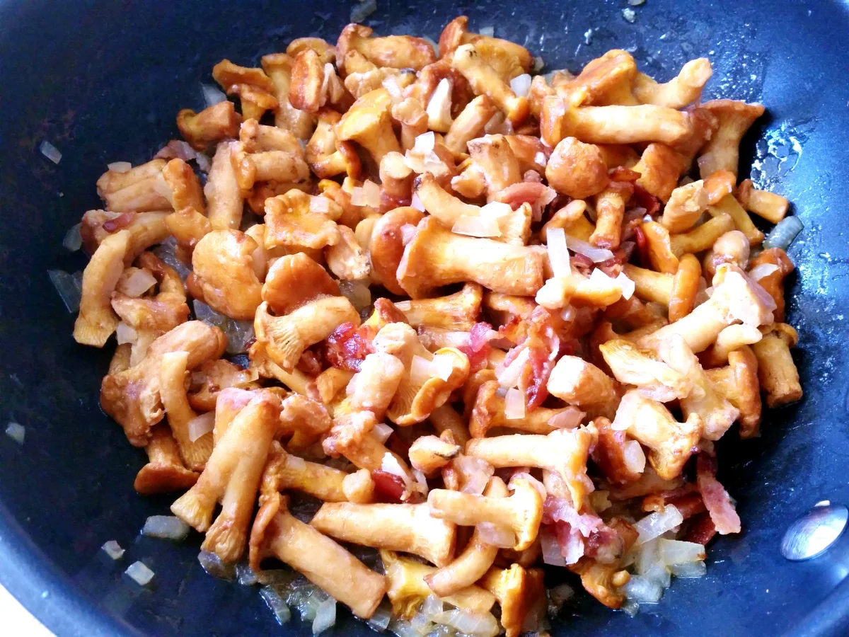 Grillhähnchen-Brust**  mit Pfifferlingen - Rezept - Bild Nr. 4