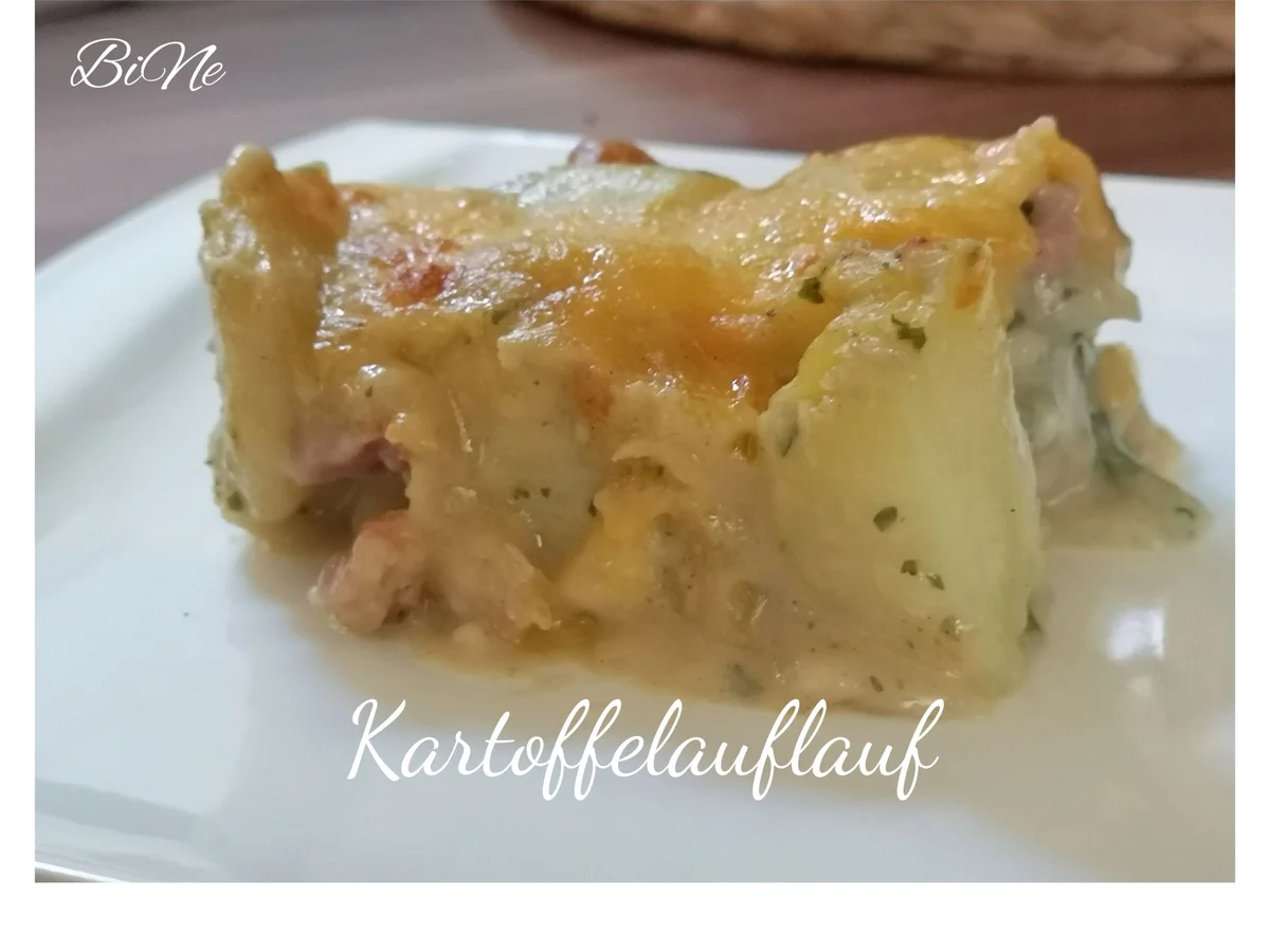 Rezept: BiNe` S KARTOFFELAUFLAUF Bild Nr. 8 BiNe` S KARTOFFELAUFLAUF - Rezept - Bild Nr. 8
