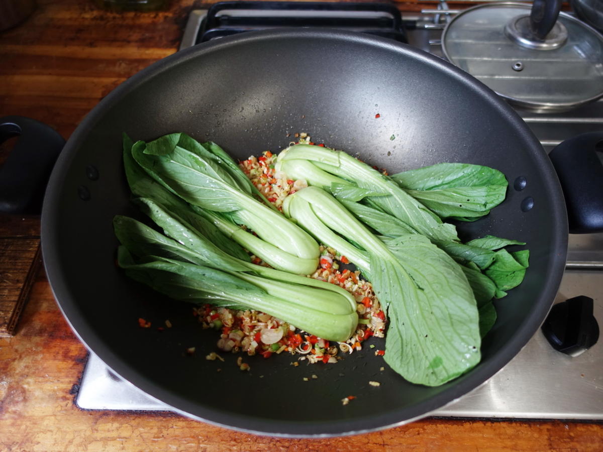 Vietnamesischer, pfannengerührter Pok Choi - schnell - von Antareja Vietnamesischer, pfannengerührter Pok Choi - schnell - von Antareja