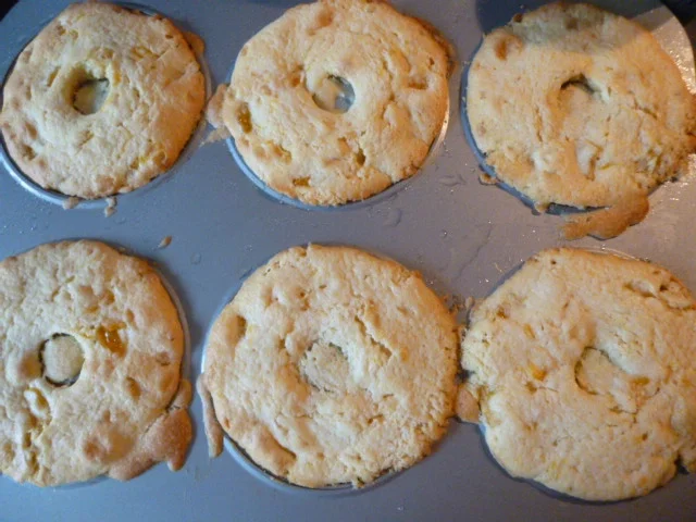 Pfirsich - Gugelhupfe - Rezept - Bild Nr. 5