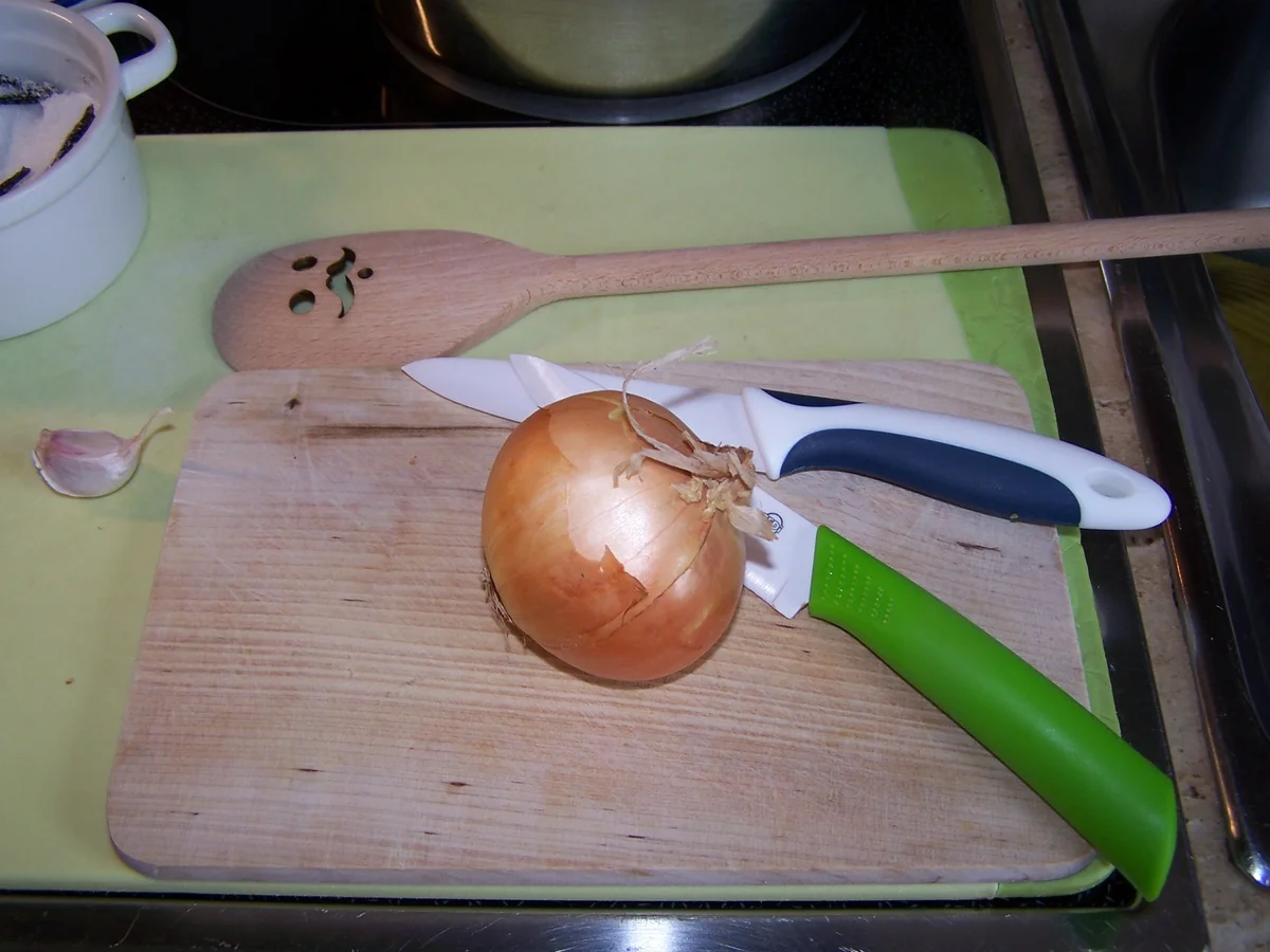 Rezept: Kartoffel-Gemüse-Suppe mit Einlage und Beilage Bild Nr. 4 Kartoffel-Gemüse-Suppe mit Einlage und Beilage - Rezept - Bild Nr. 4