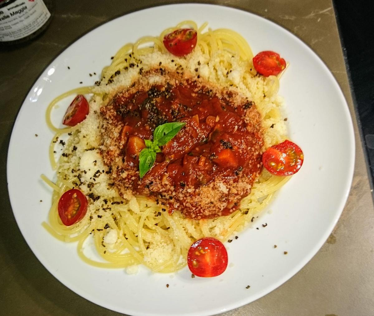 Spaghetti all' amatriciana - Rezept - Bild Nr. 2