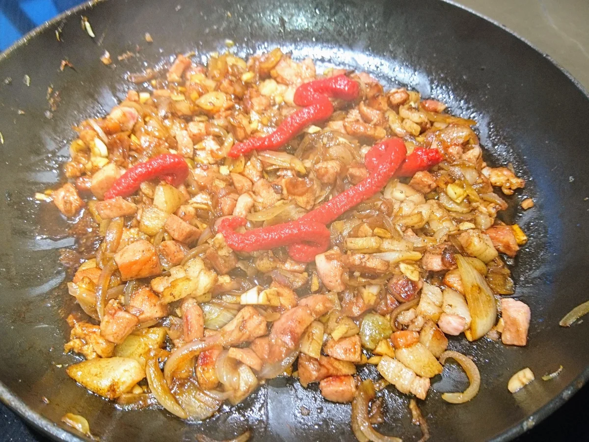 Spaghetti all' amatriciana - Rezept - Bild Nr. 9