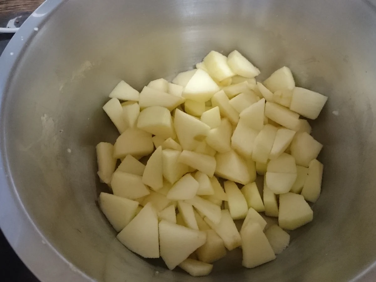 Käsekuchen mit Äpfeln - Rezept - Bild Nr. 4