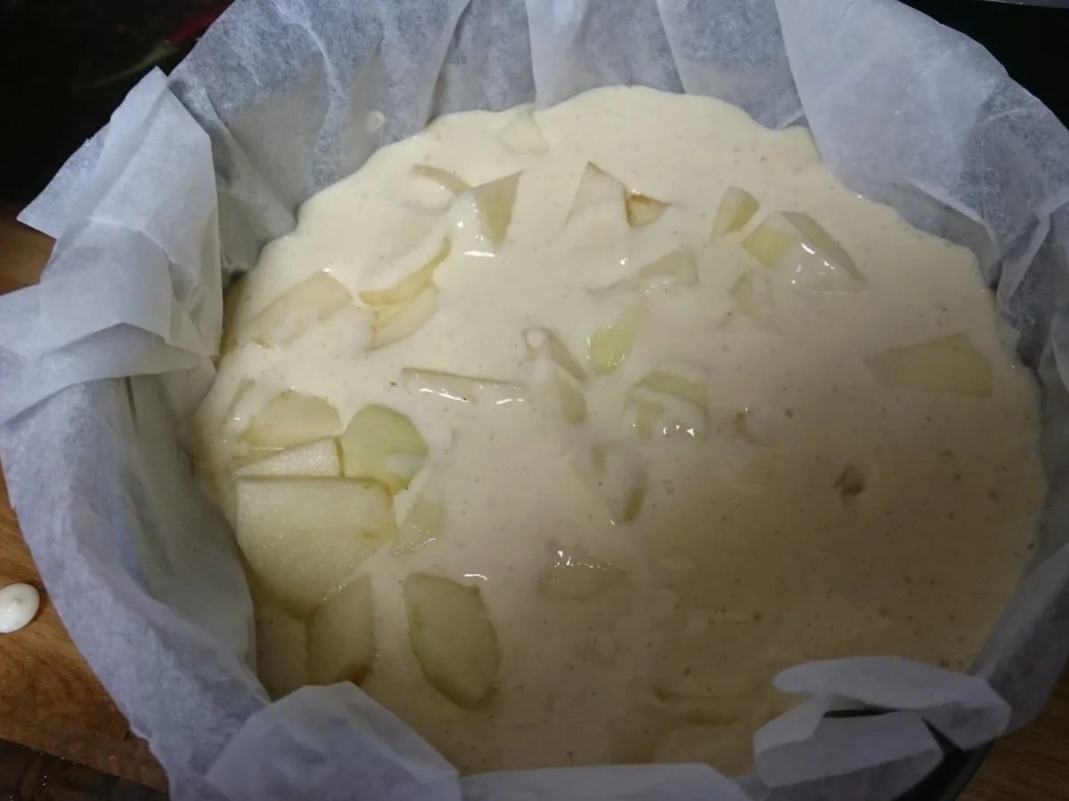 Käsekuchen mit Äpfeln - Rezept - Bild Nr. 5